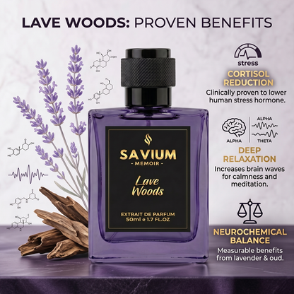 Savium - Lave Woods- 50ml - Extrait de Parfum - Lavender Oud