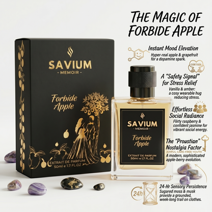 Luxury Forbide Apple Premium Parfum For Women | 23.40% Parfum Oil | 50 ml | 12 Hour Very Long Lasting Sweet Fruity Floral Fragrance, Red Apple, Lychee, Vanilla, Amber And Musk