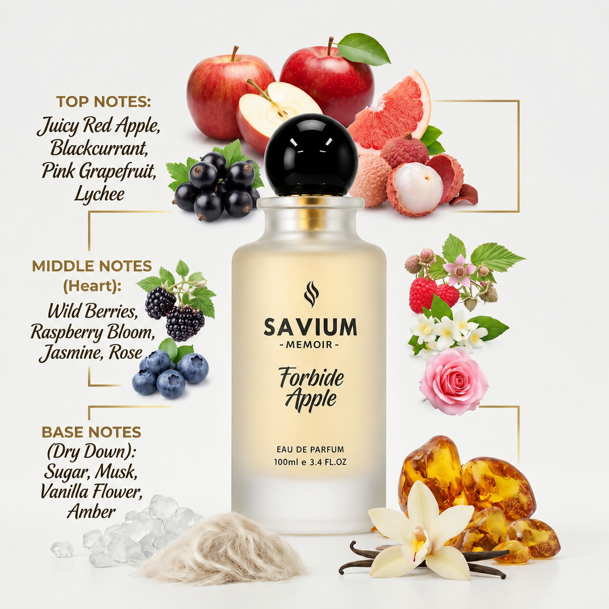 FORBIDE APPLE PERFUME 100ML