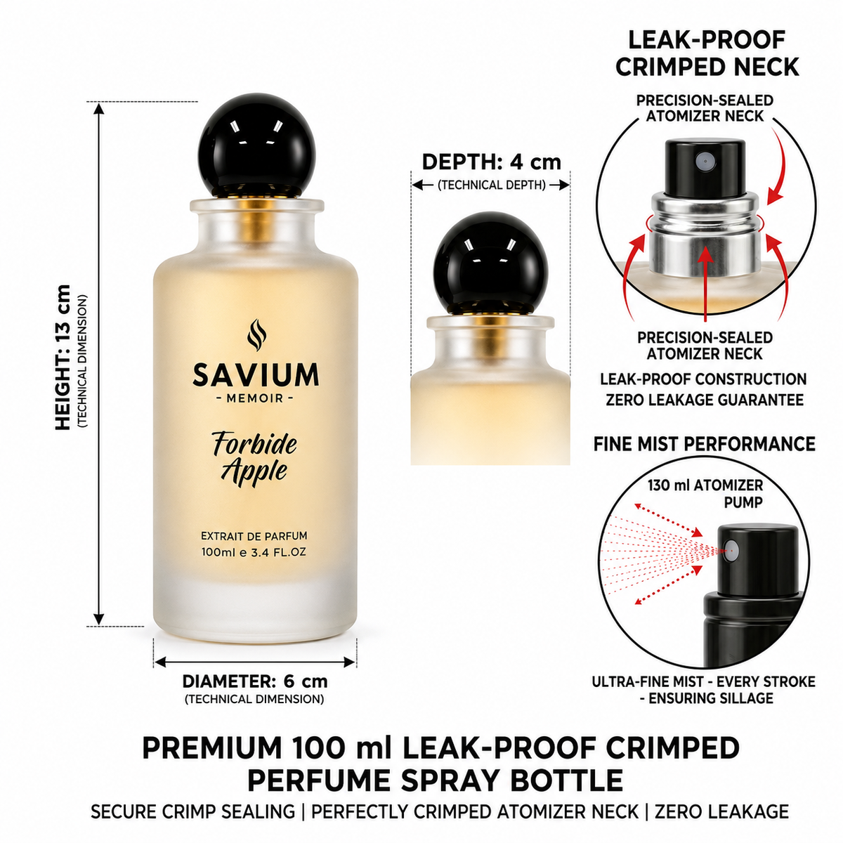 FORBIDE APPLE PERFUME 100ML