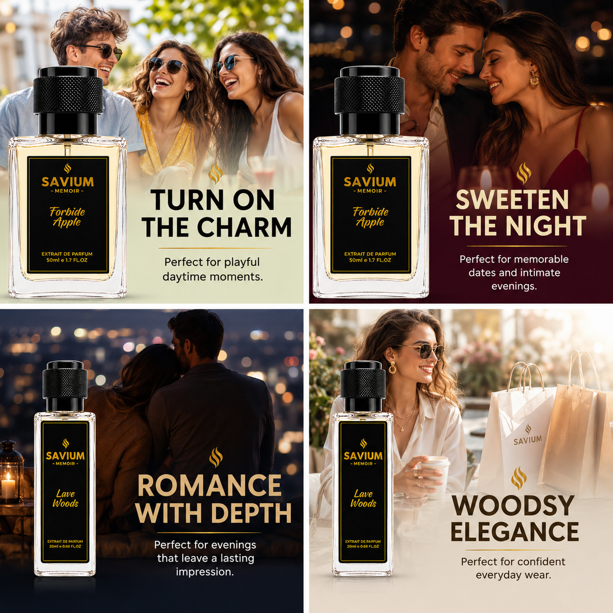 FORBIDE APPLE 50ML & LAVE WOODS 30ML COMBO