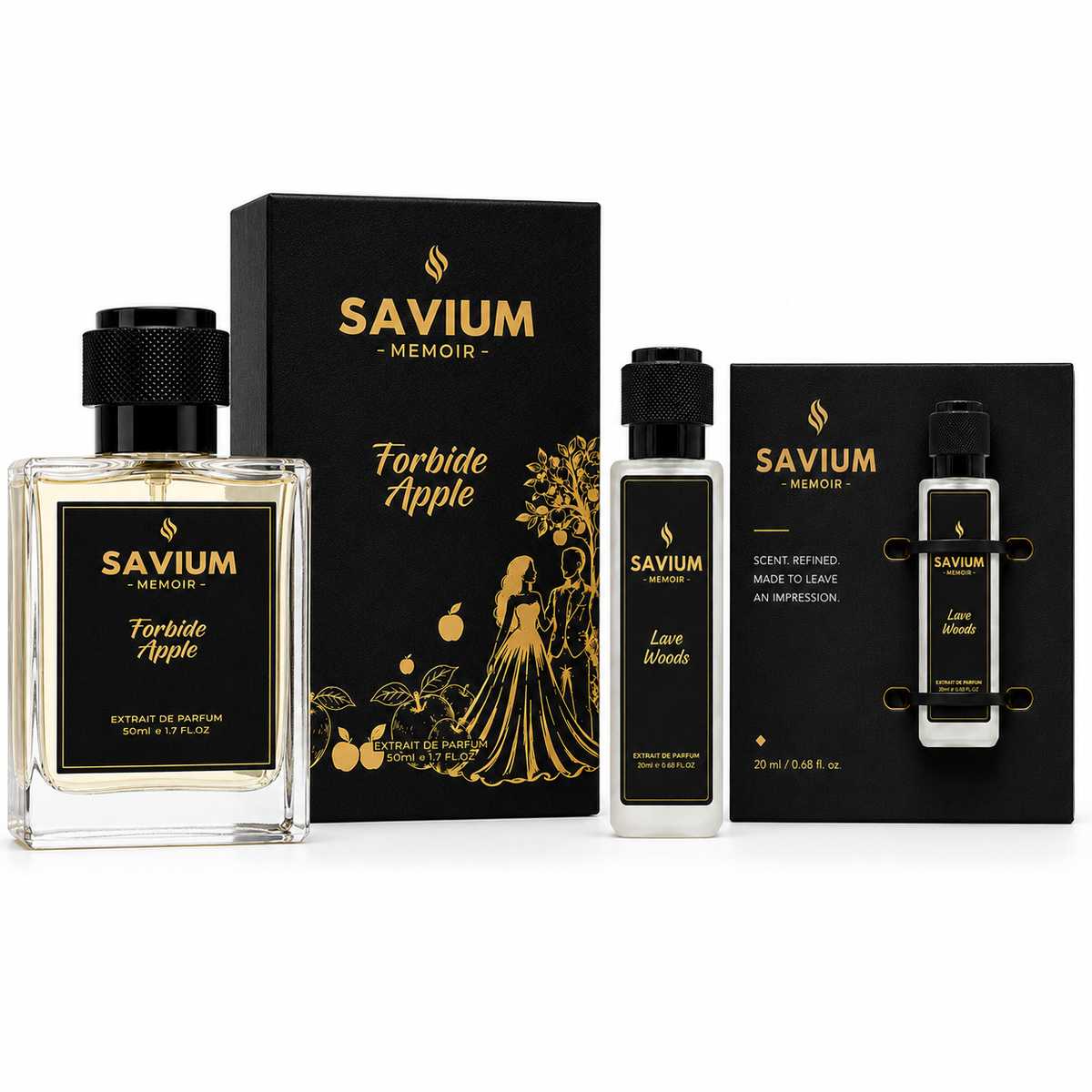 FORBIDE APPLE 50ML & LAVE WOODS 30ML COMBO