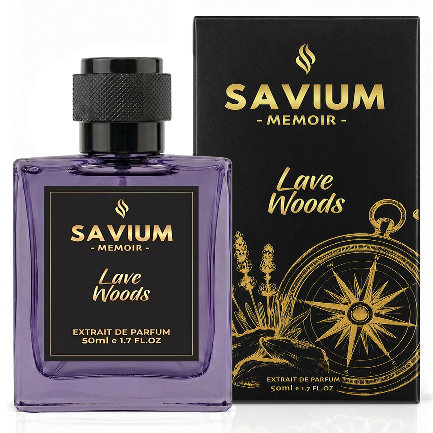 Savium - Lave Woods- 50ml - Extrait de Parfum - Lavender Oud